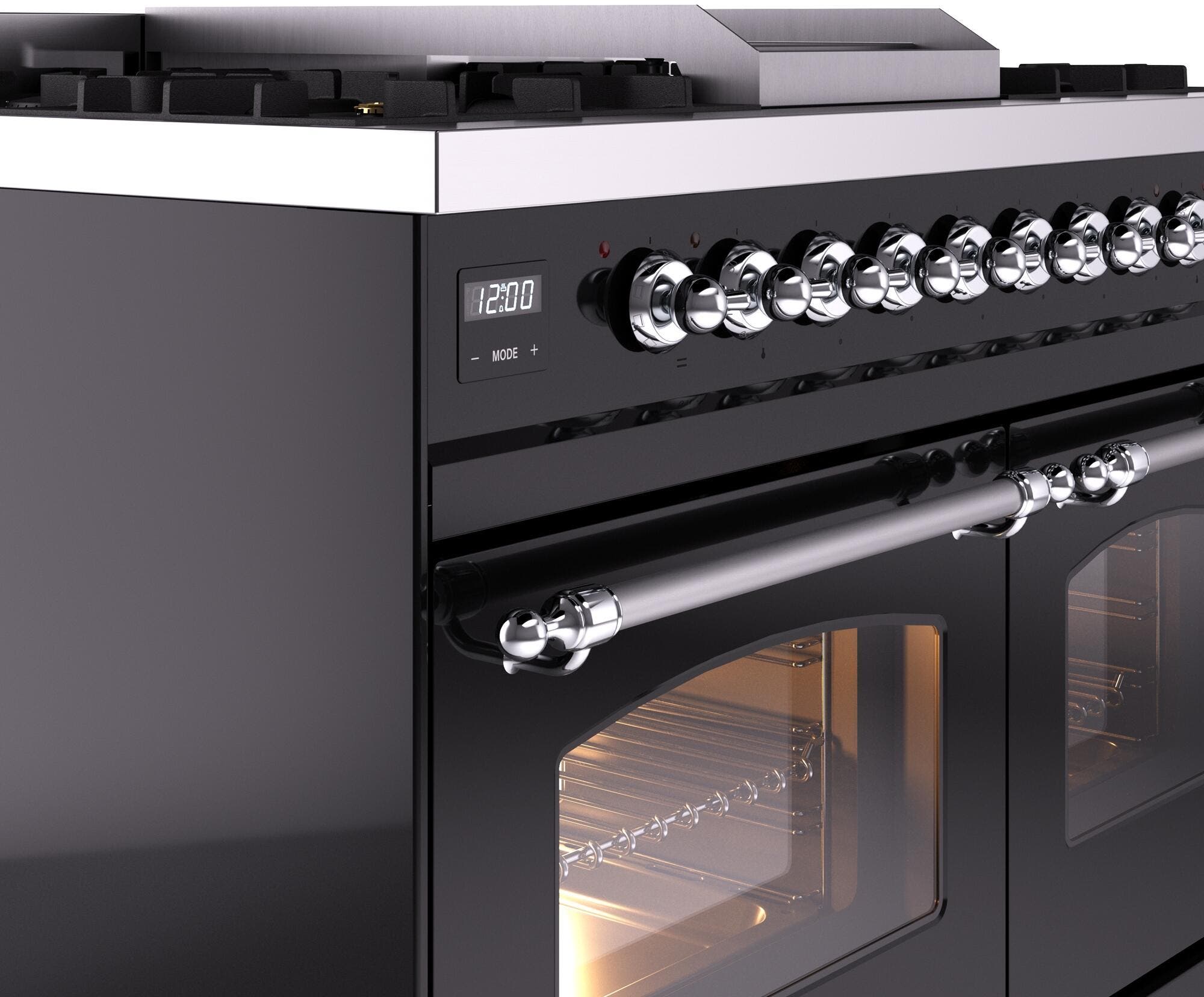 Ilve UPD40FNMPBKC Black Chrome