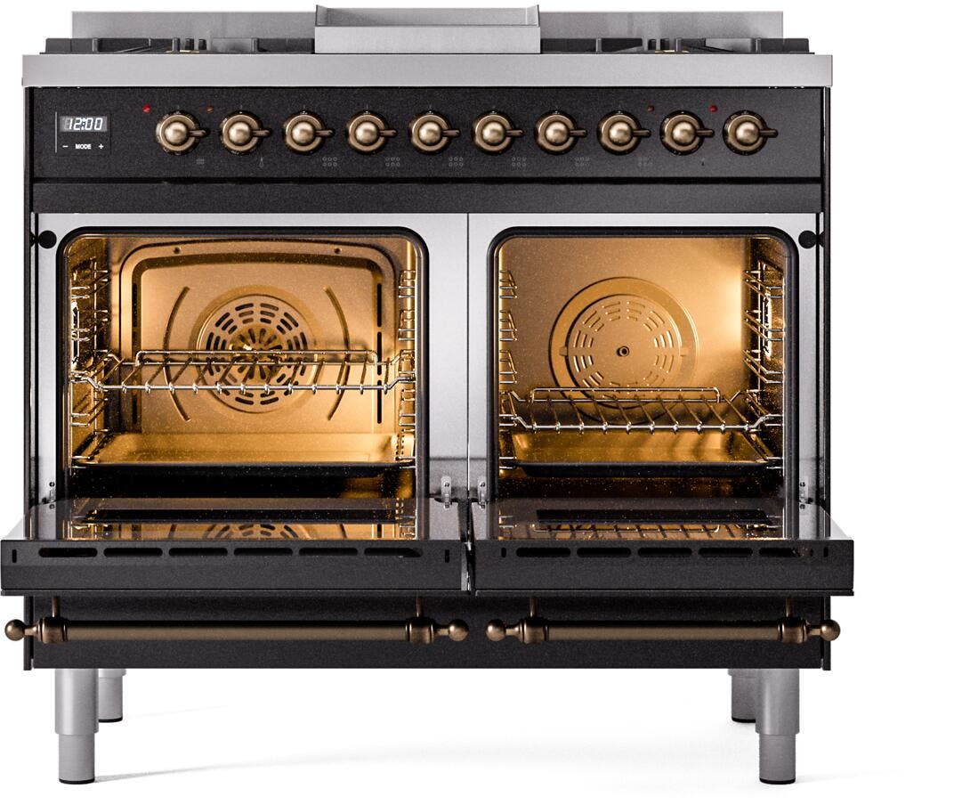 Ilve UPD40FNMPBKB Black Burnt