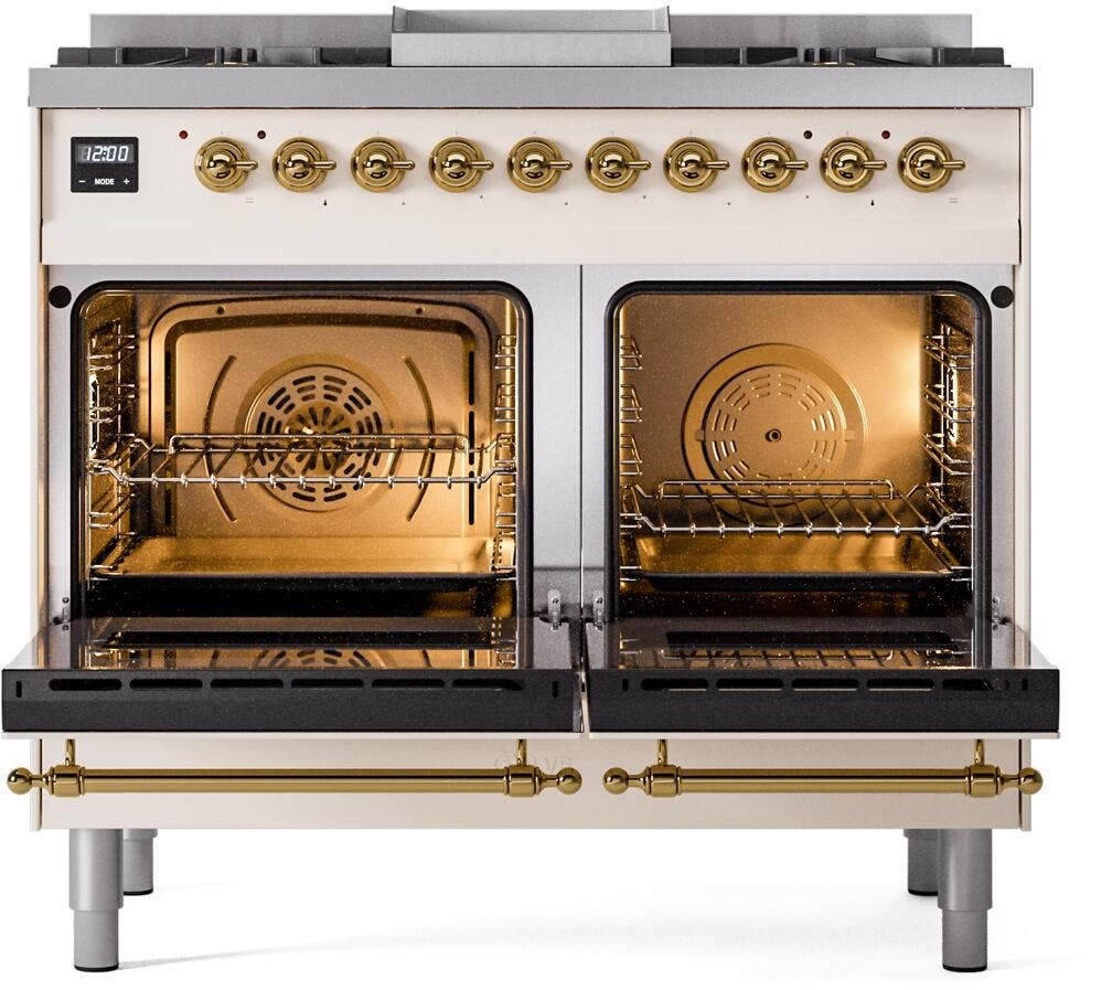 Ilve UPD40FNMPAWG Antique White Brass