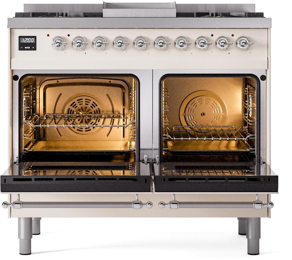 Ilve UPD40FNMPAWC Antique White Chrome