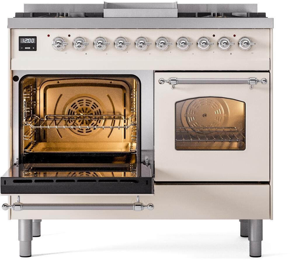 Ilve UPD40FNMPAWC Antique White Chrome
