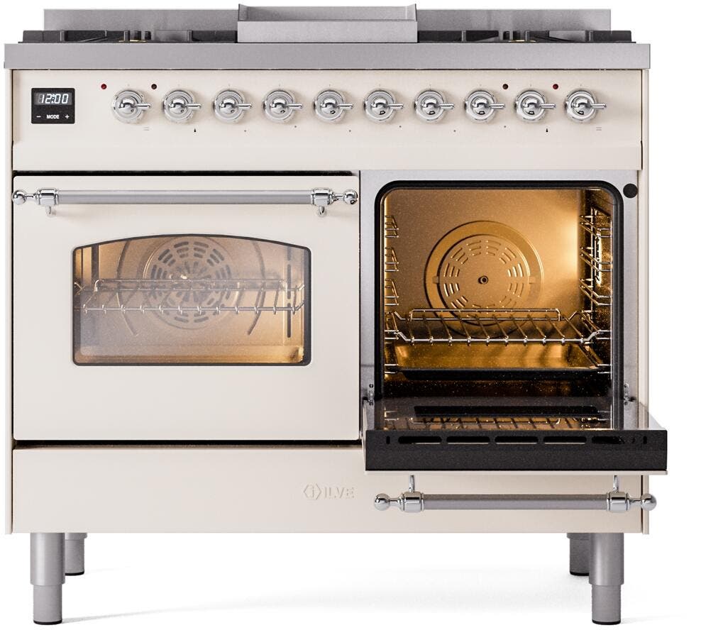 Ilve UPD40FNMPAWC Antique White Chrome