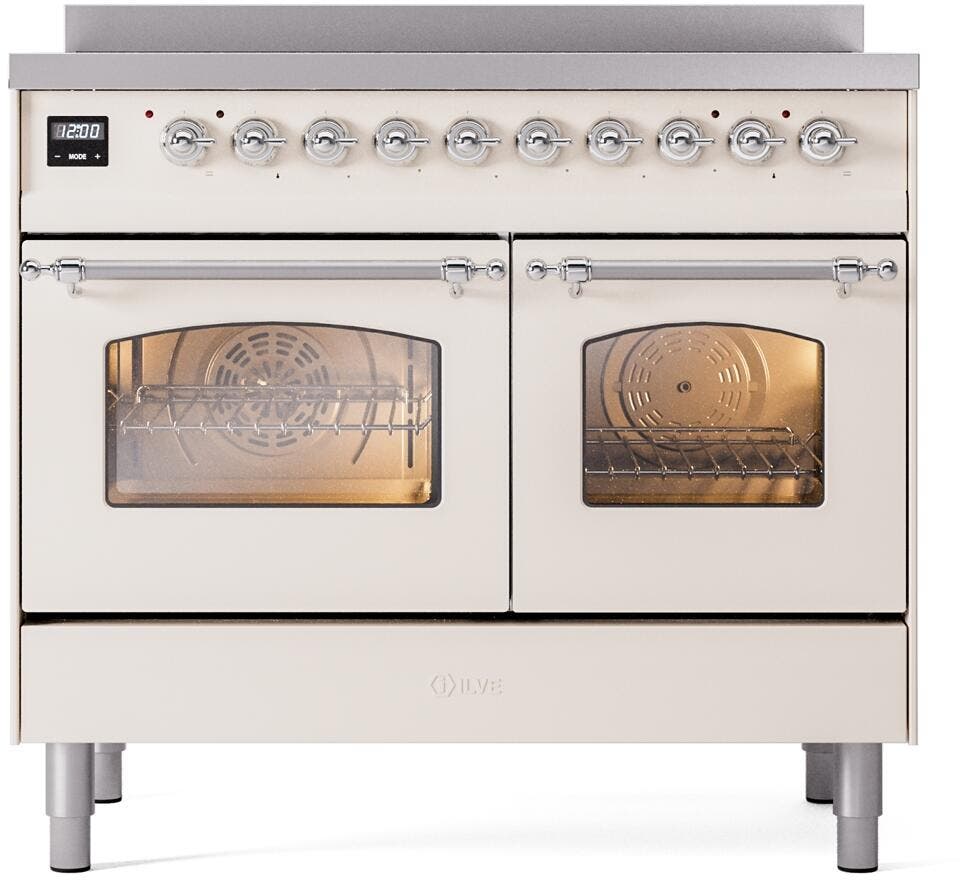 Ilve UPDI406NMPAWC Antique White Chro