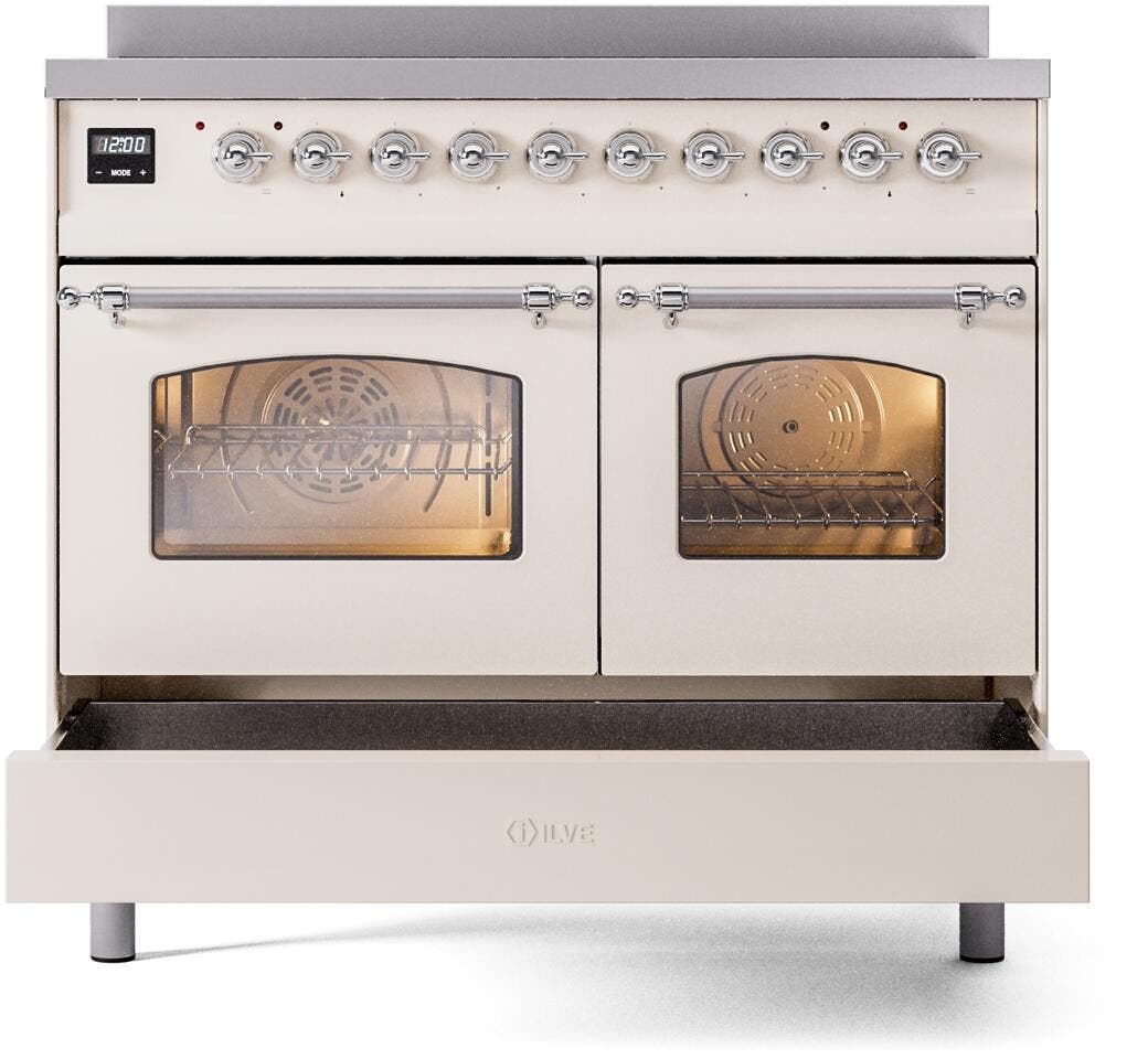 Ilve UPDI406NMPAWC Antique White Chro