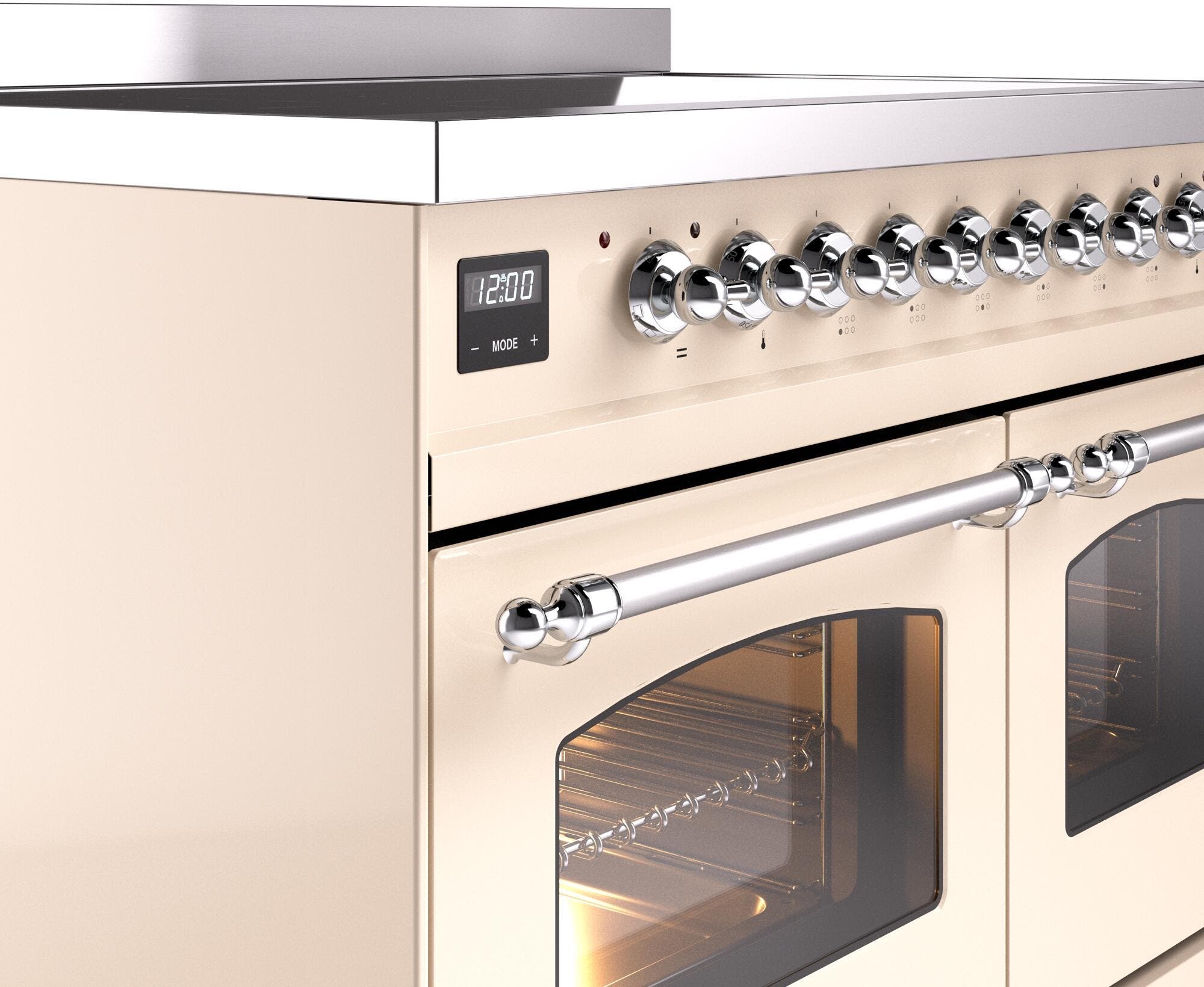 Ilve UPDI406NMPAWC Antique White Chro