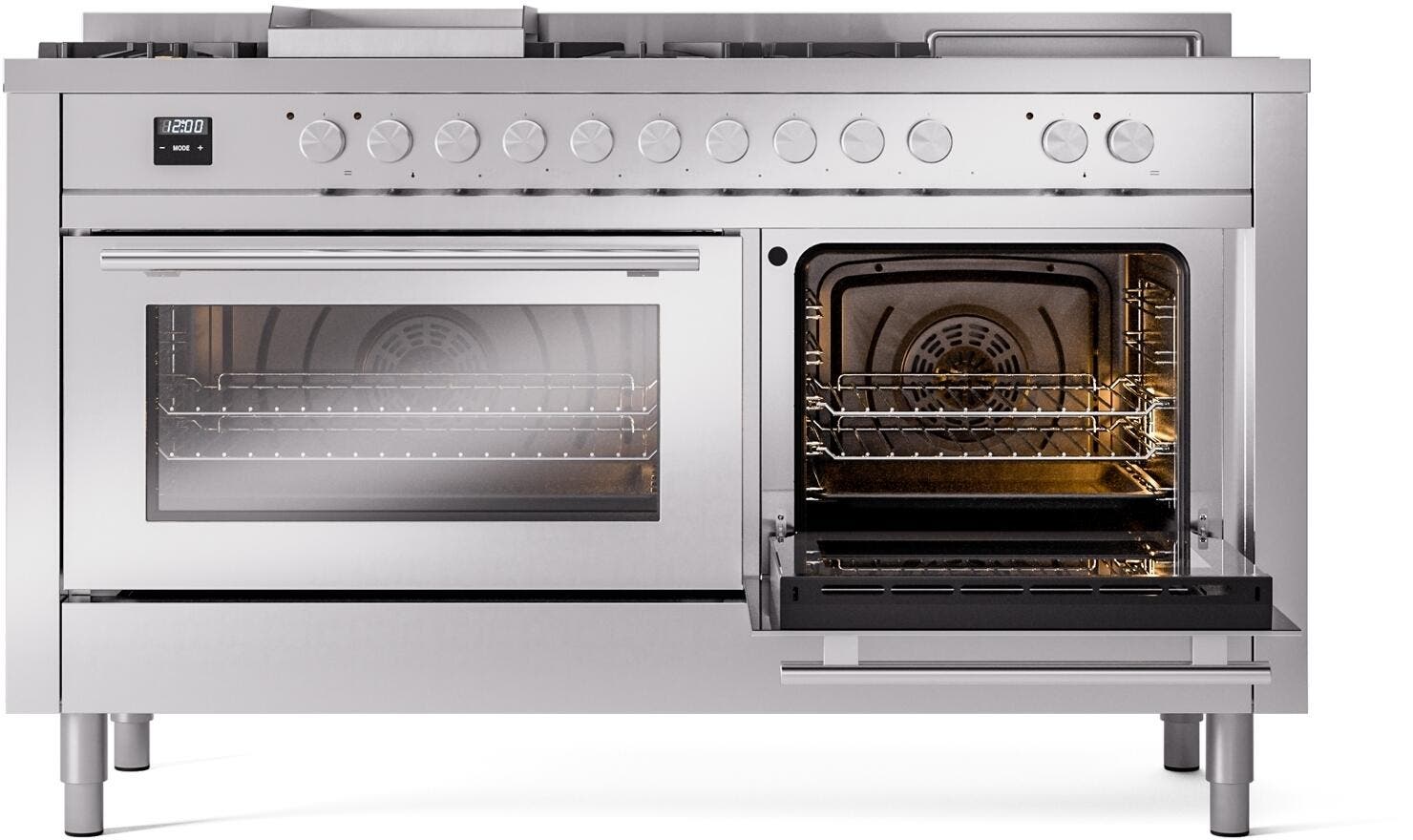 Ilve UP60FSWMPSS Stainless Steel