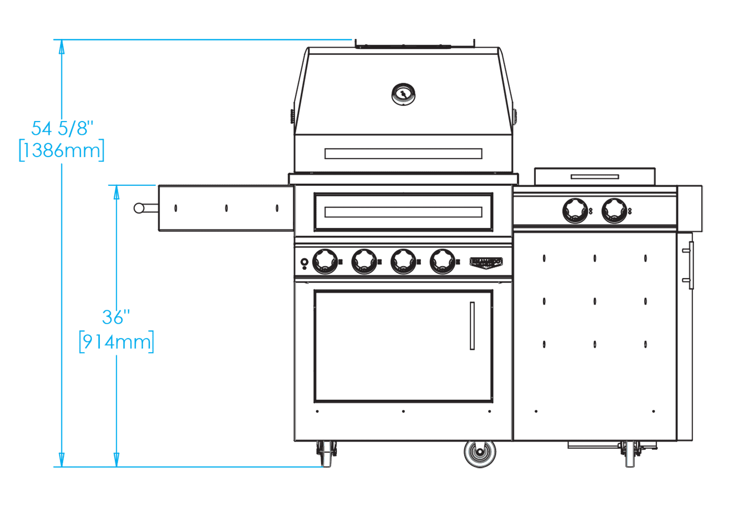 Kalamazoo K500HS21NALP30S4 Natural Gas, Stainless Steel