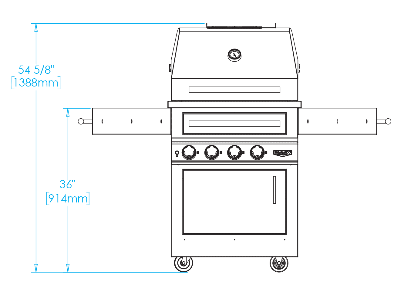 Kalamazoo K500HT21NANGM6 Natural Gas, Marine Grade Stainless Steel