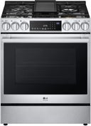 6.3 cu. ft. Smart wi-fi Gas Slide-in Range with ProBake Convection® and EasyClean®