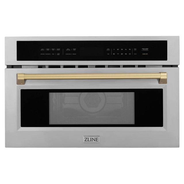 Zline MWOZ30SSCB Autograph Edition 30 inch 1.6 cu ft. Built-in Conv...