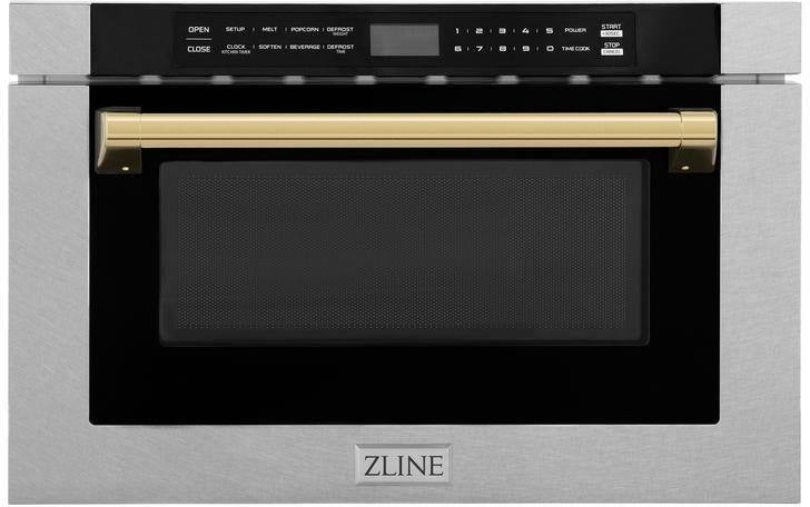 Zline MWDZ1SSHG Autograph Edition 24 Inch 1.2 cu. ft. Built-in Mic...