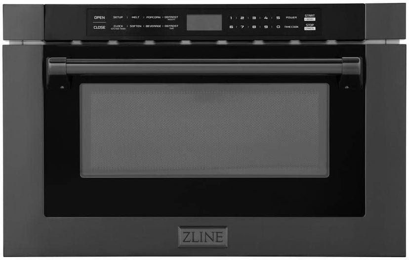 Zline MWD1BSH 24 Inch 1.2 cu. ft. Built-in Microwave Drawer with...