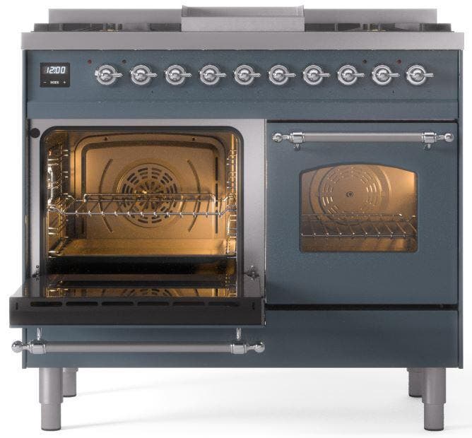 Ilve UPD40FNMPBGC Blue Grey Chrome