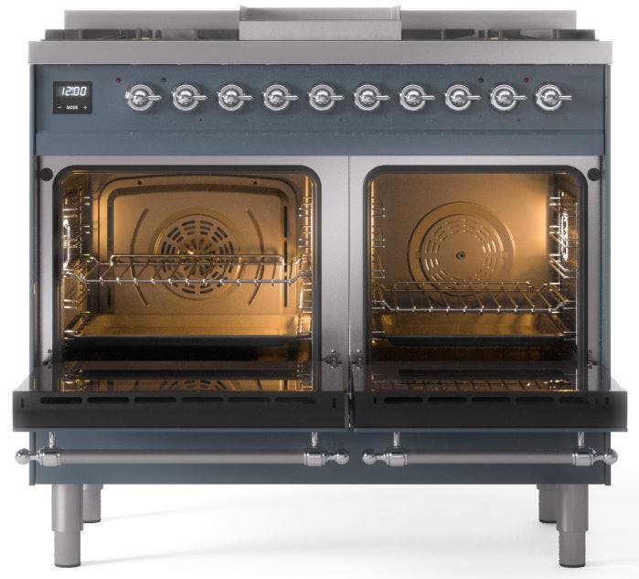 Ilve UPD40FNMPBGC Blue Grey Chrome