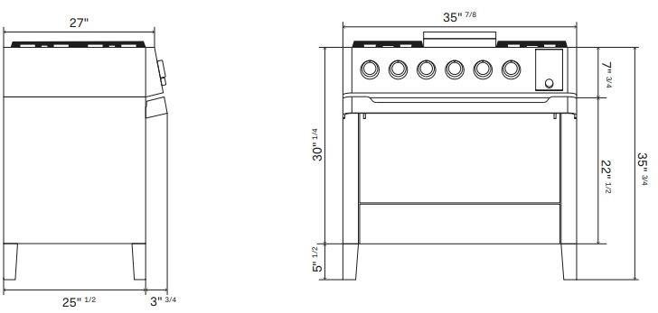 Ilve UPM09FDS3SS Stainless Steel