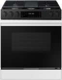 30 Inch Smart Slide-In Gas Range with 5 Sealed Burners, 6.0 cu. ft. Capacity, Convection Oven, Air Fry, Auto Conversion, Precision Knobs, Glass Touch Controls, 17K BTU Power Burner, Storage Drawer, Self-Clean, Sabbath Mode, and ADA Compliant
