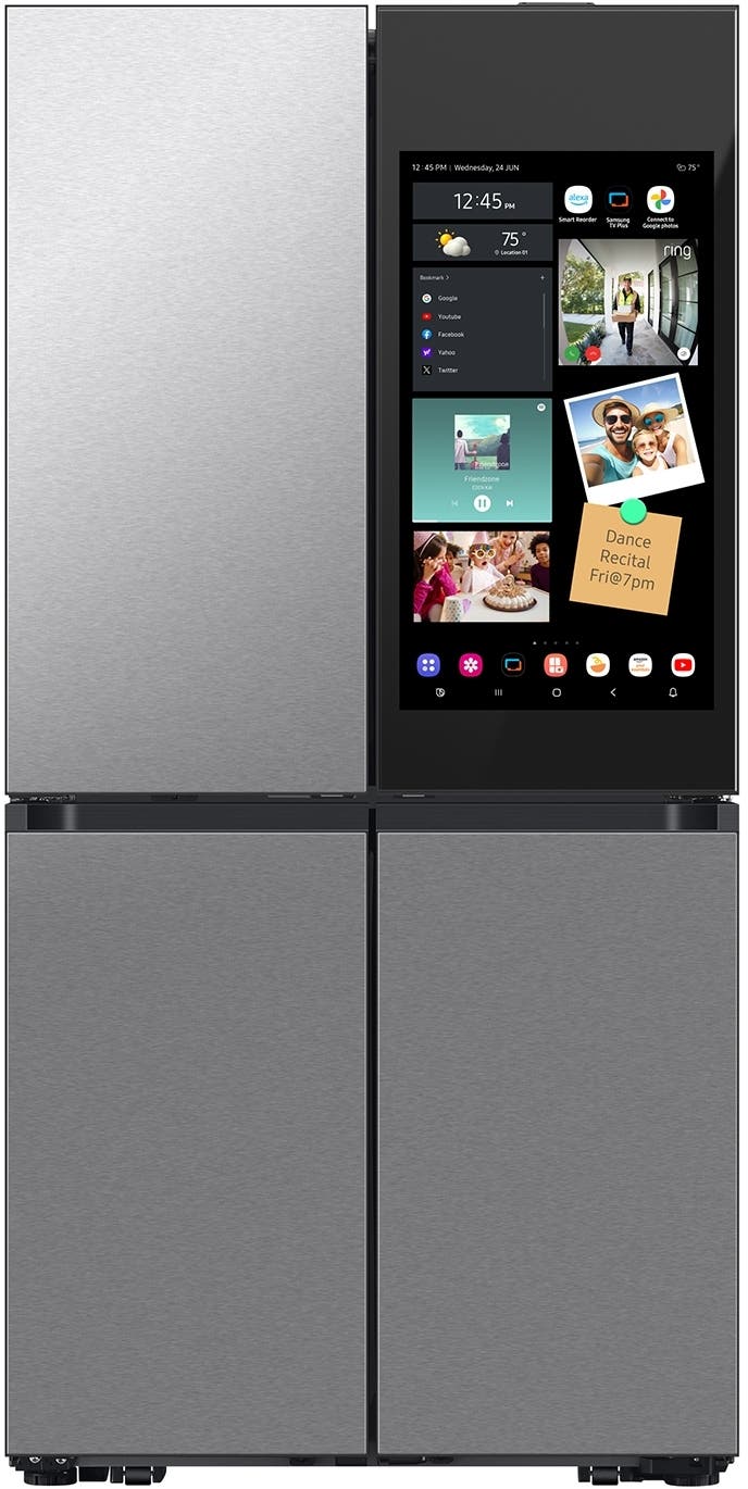 36 Inch Counter Depth Smart 4-Door Flex™ French Door Refrigerator