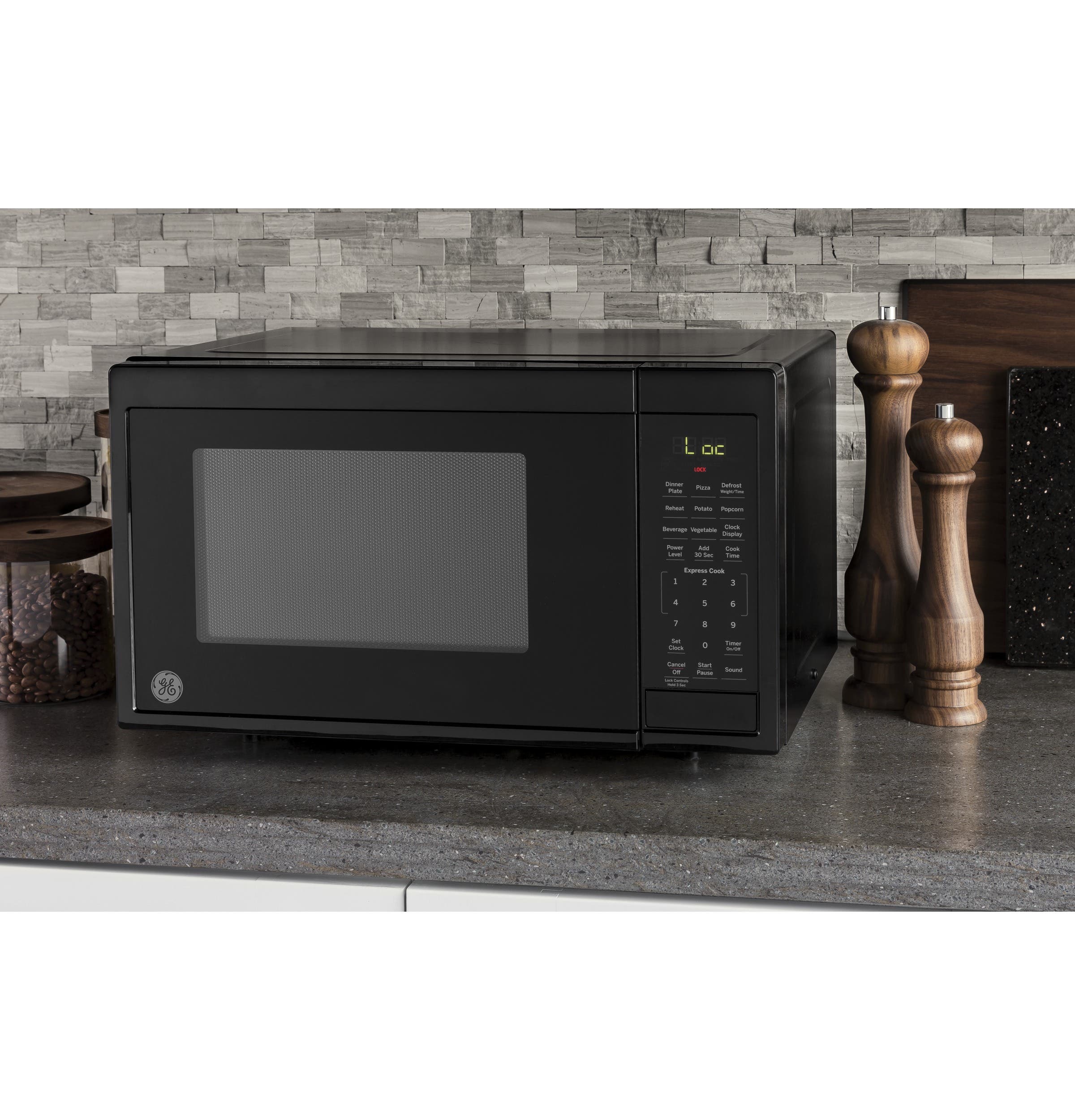 GE JES1095DMBB Black