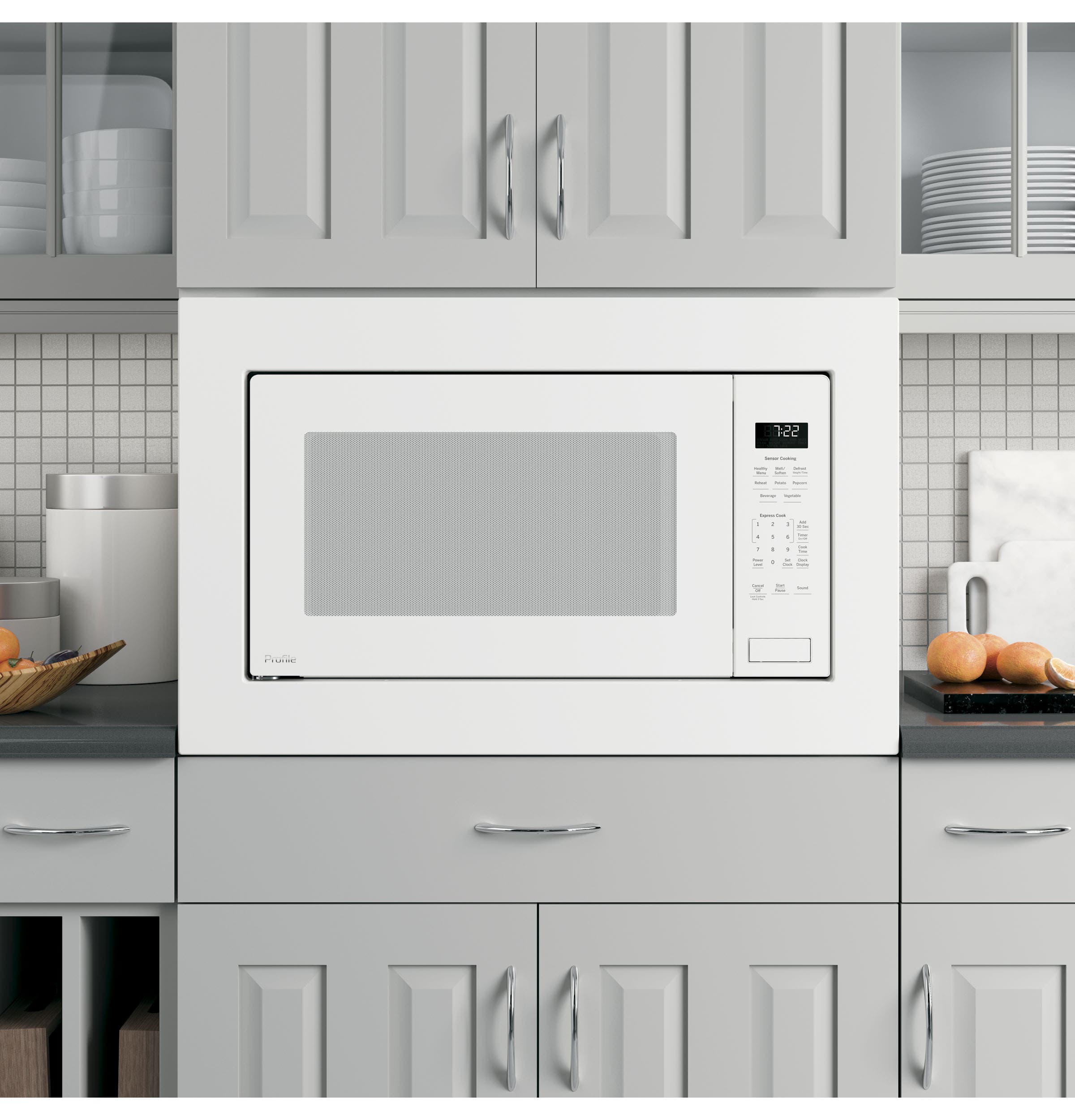 GE PEB7227DLWW White