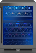 Wine Cooler 24", Reversible, Dual Zone