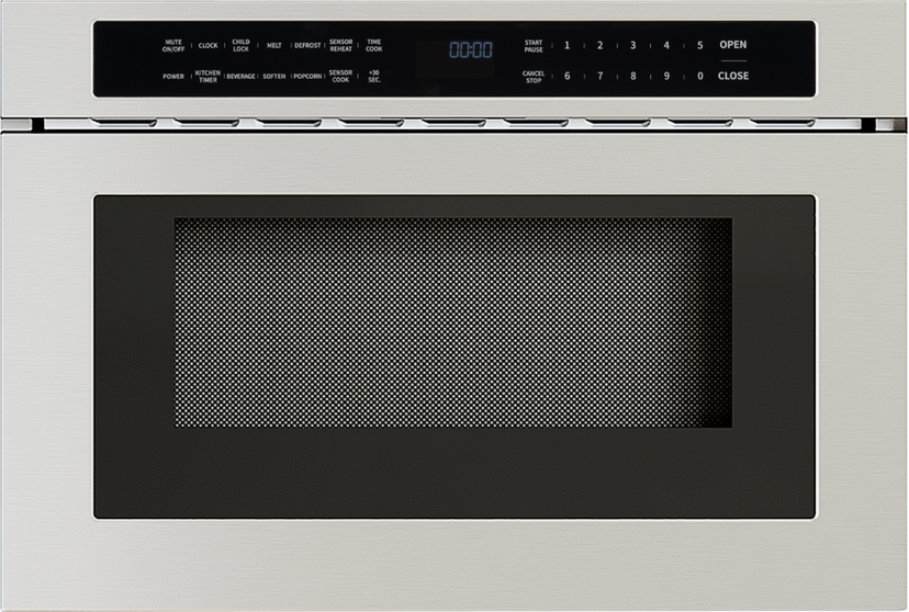 Zephyr MWD2401AS 24" Microwave Drawer with 1.2 cu. ft.: Stainless S...