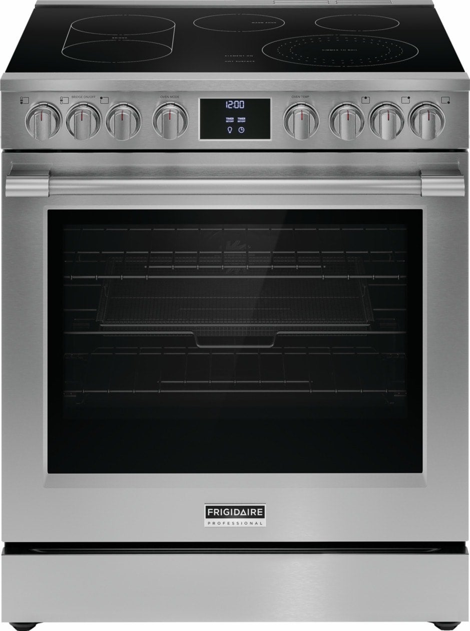 Frigidaire Front Control Electric Range and OTR Microwave Kitchen Package - Thumbnail 3