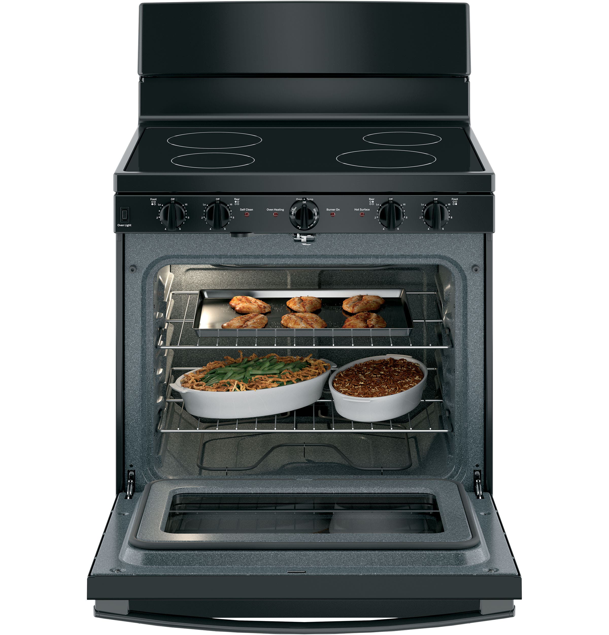 GE JB480DMBB Black