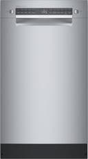 18 Inch Full Console Recessed Handle Built-In Smart Dishwasher with 10 Place Settings, 3rd Rack, 46 dBA, 5 Programs, 5 Functions, InfoLight, Child Lock, RackMatic™, Delay Start, Home Connect™, AquaStop®, PrecisionWash®, PureDry®, ADA Compliant and ENERGY STAR®