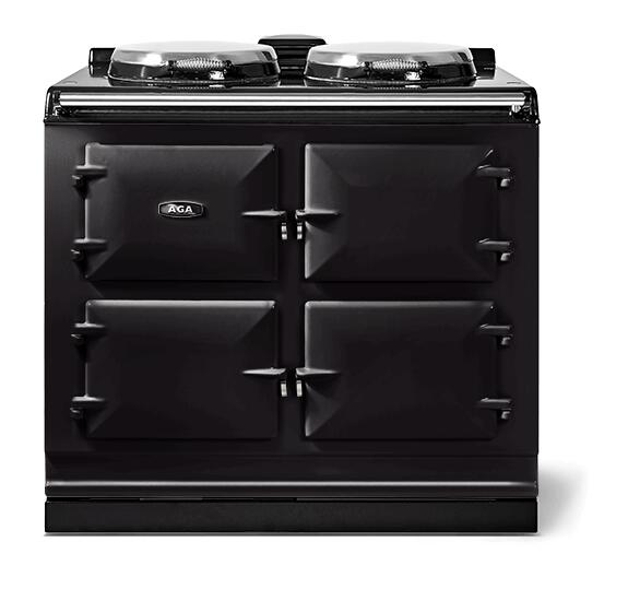 AGA AER7339BLK Classic Series Cast Iron 39 Inch Freestanding Elec...