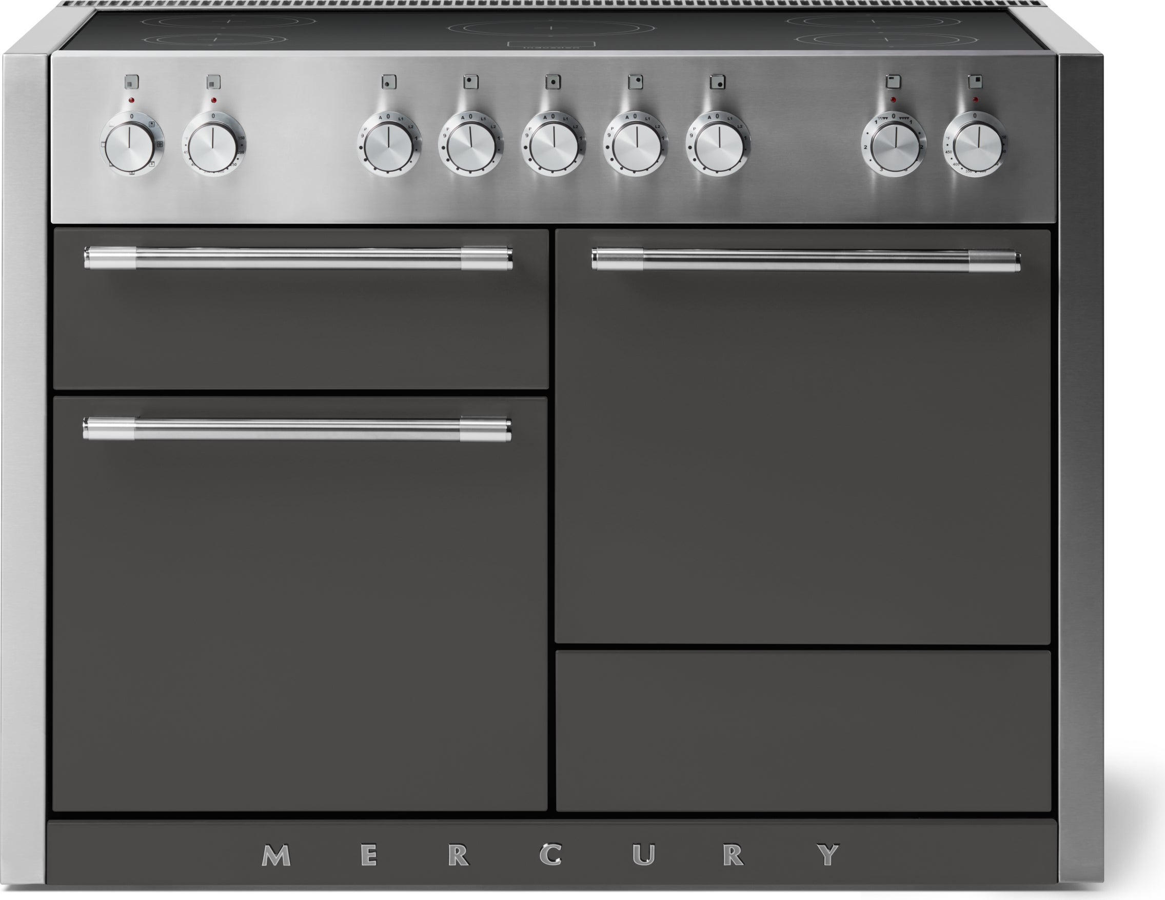AGA AMC48INSS 48 Inch Freestanding Induction Range Stainless Steel