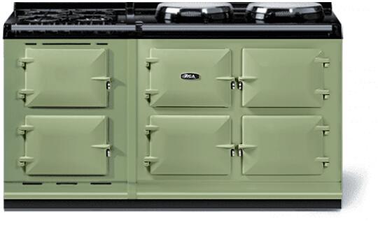 AGA AR7563GOLI Classic Series Cast Iron 63 Inch Freestanding Dual...