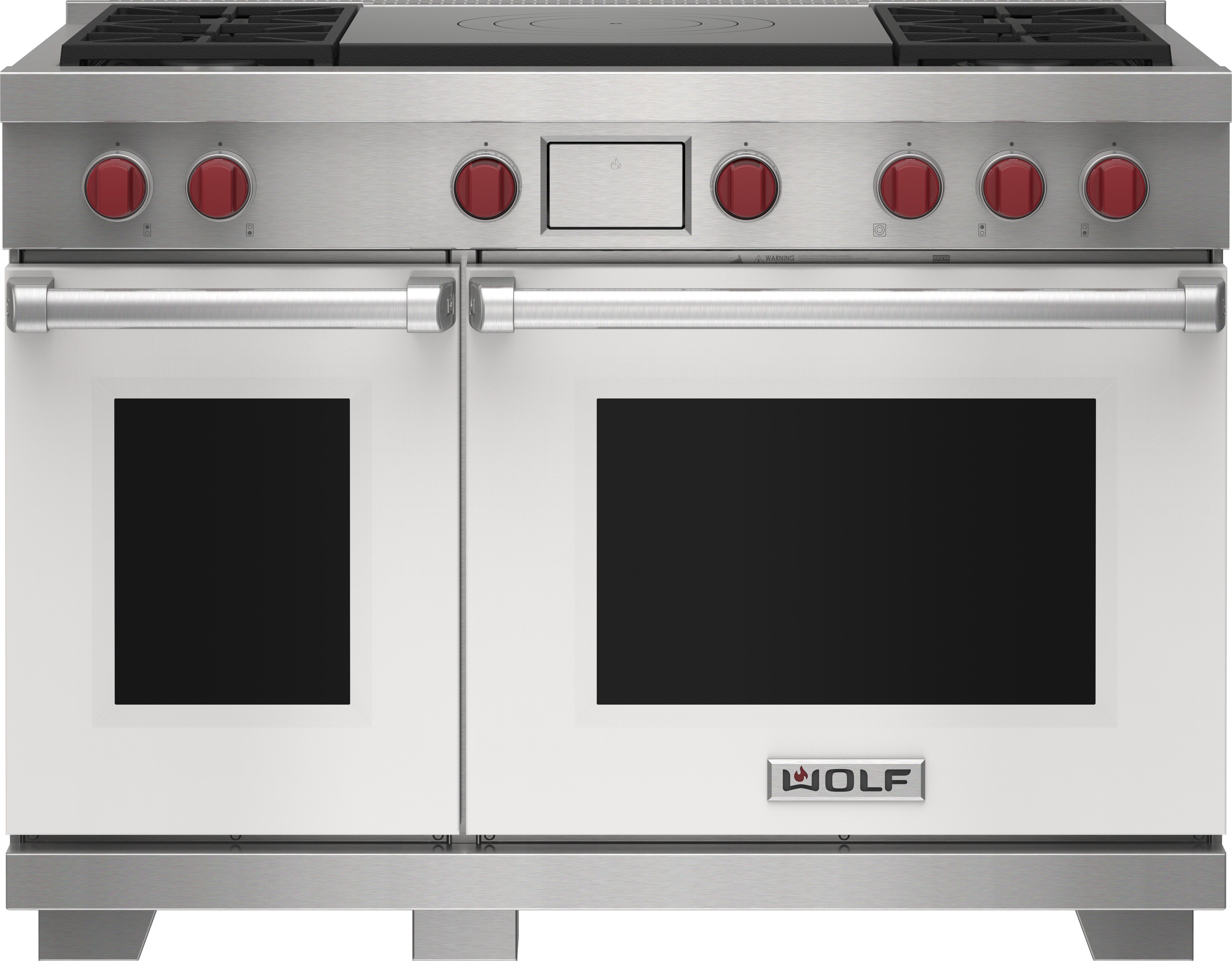 Wolf DF48450FWHP 48 Inch Freestanding Dual-Fuel Smart Range