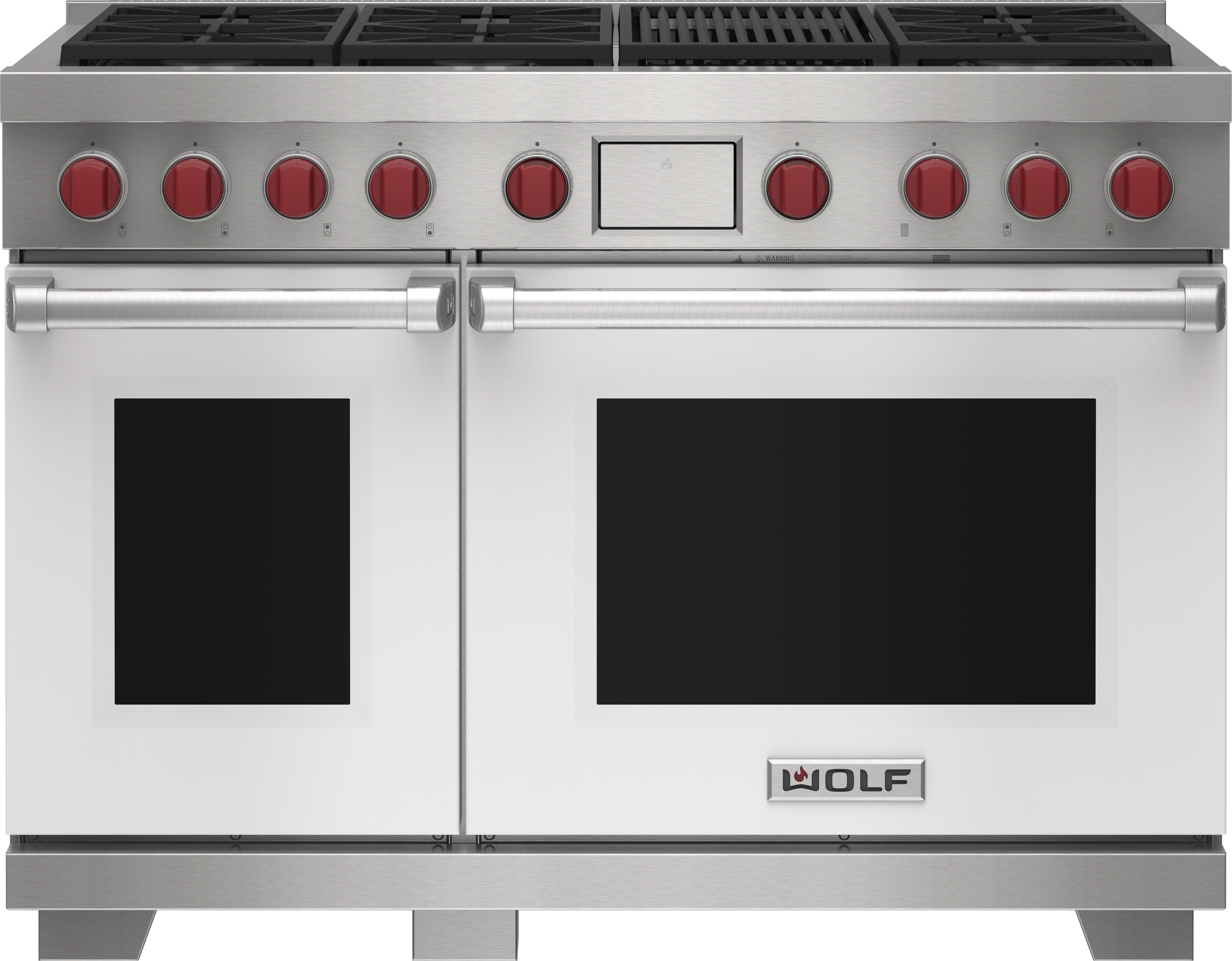 Wolf DF48650CSP 48 Inch Freestanding Dual Fuel Smart Range