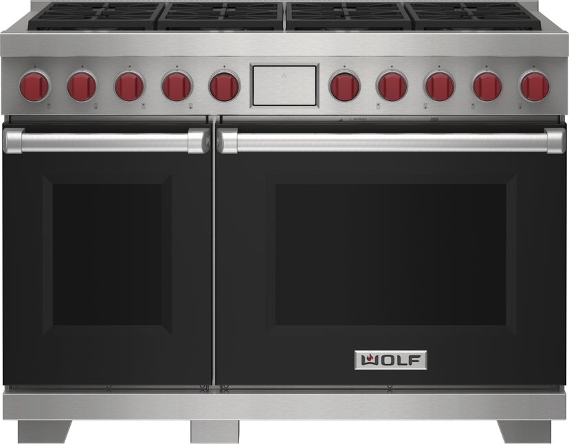 Wolf DF48850BKP 48 Inch Freestanding