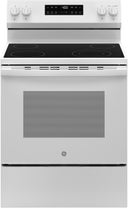 400 Series 30 Inch Freestanding Electric Smart Range with 4 Smoothtop Elements, 5.3 cu. ft. Oven Capacity, Power Boil™ Burner, Storage Drawer, WiFi, Sabbath Mode, and Self & Steam Clean