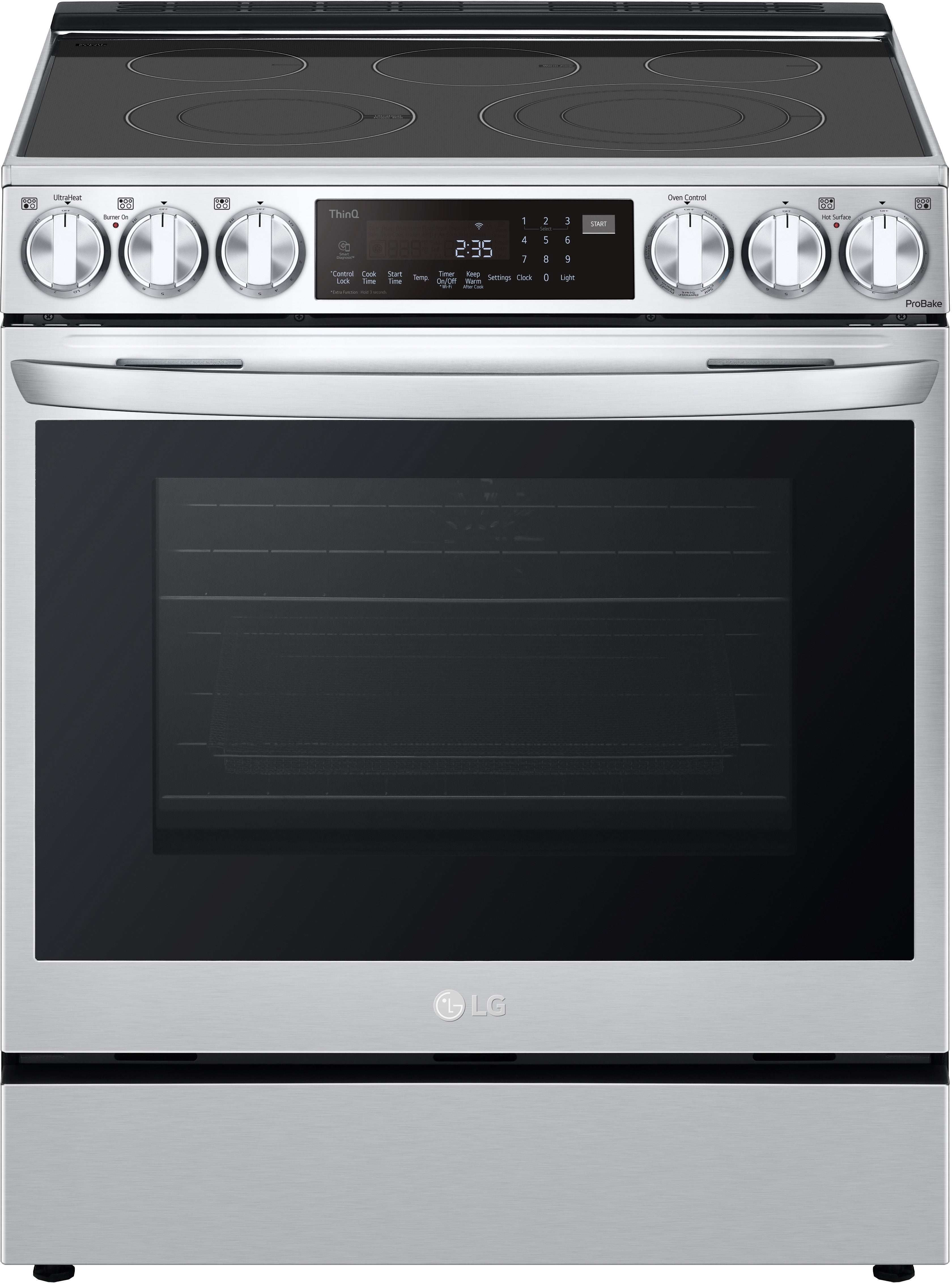 LG Slide-In Smart Electric Range - Thumbnail 3