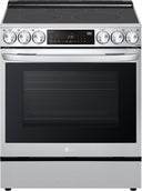 30 Inch Smart Slide-In Electric Range with 5 Radiant Elements, 6.3 Cu. Ft. Oven Capacity, ProBake Convection®, Storage Drawer, InstaView ™ Window, Easy Clean, Self Clean, Energy Star Certified and Sabbath Mode