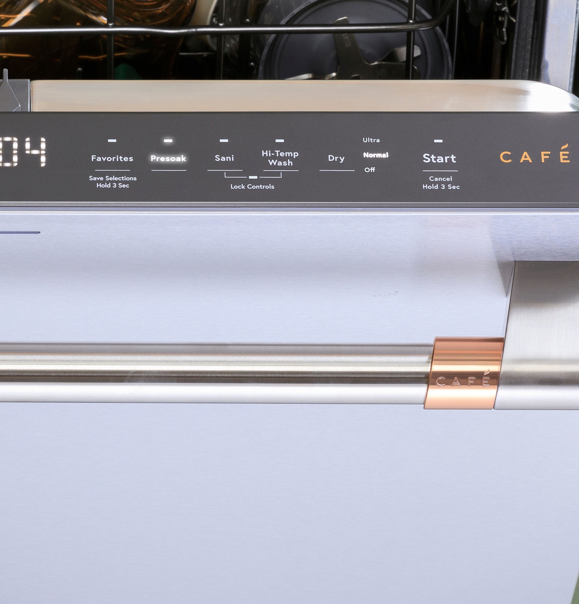 Cafe CDT858P2VS1 Fingerprint Resistant Stainless Steel with Brushed...