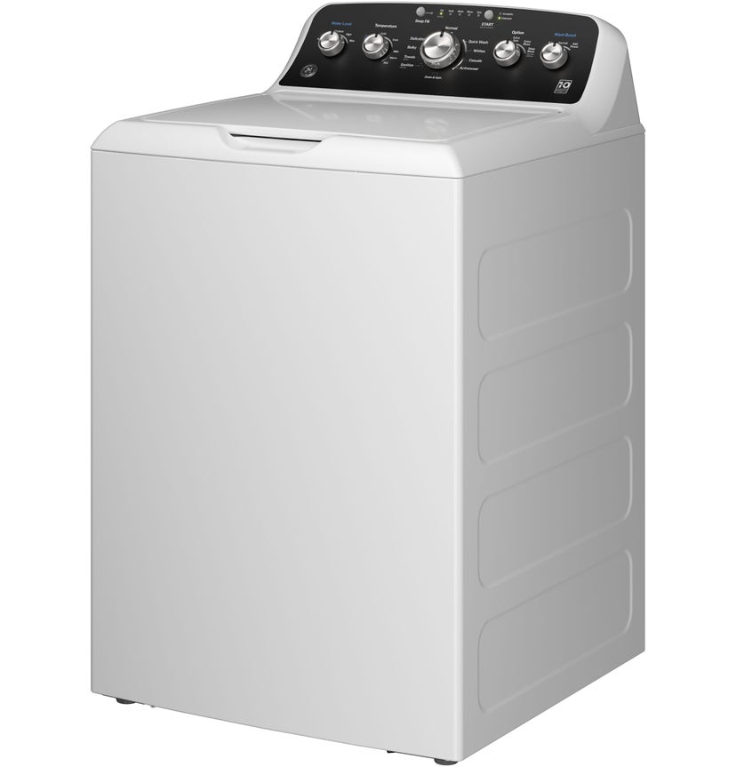 GE GTW485ASWWB 27 Inch Top Load Washer with 4.5 cu ft Capacity, S...