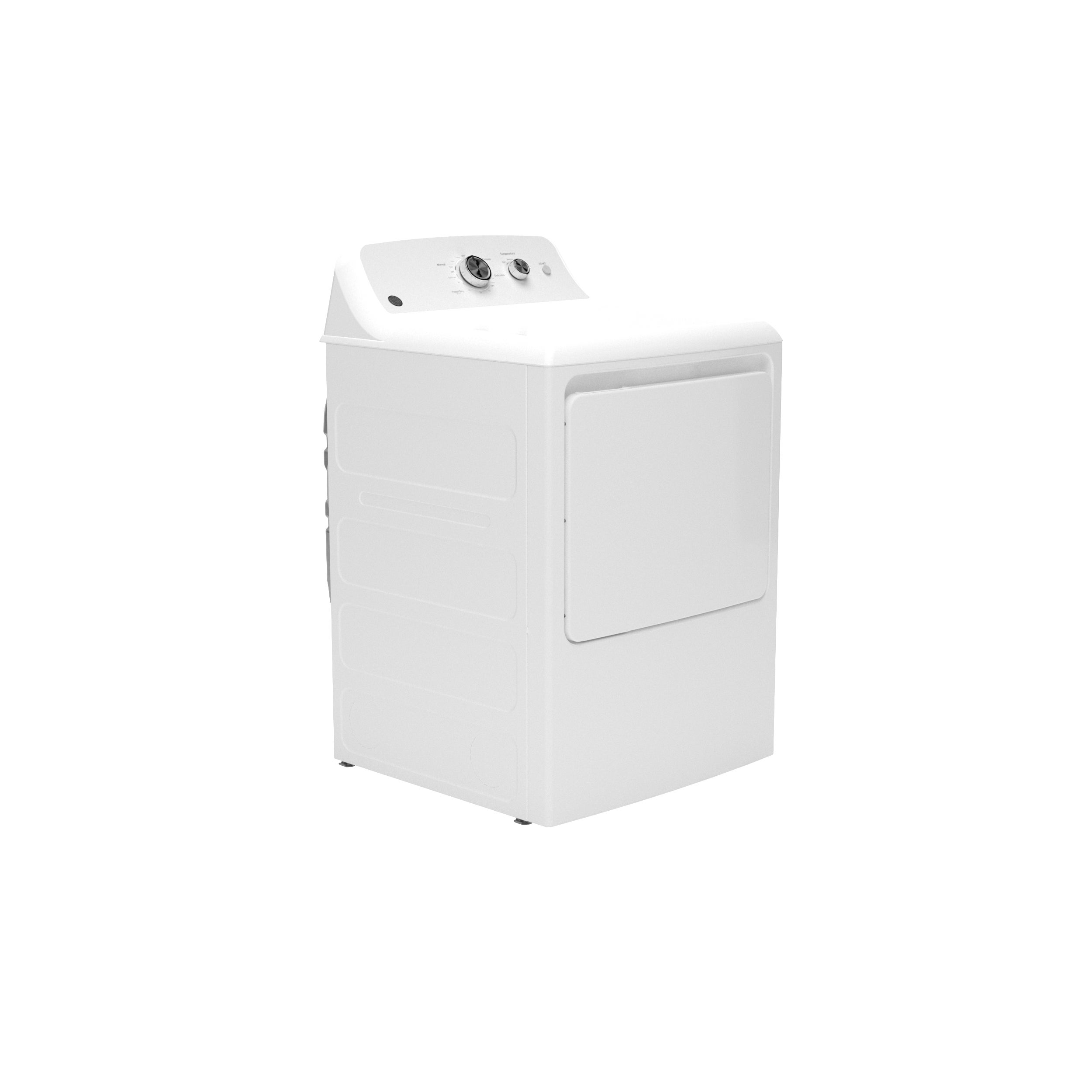 GE GTD38EASWWS 27 Inch Top Load Electric Dryer White | Plesser's