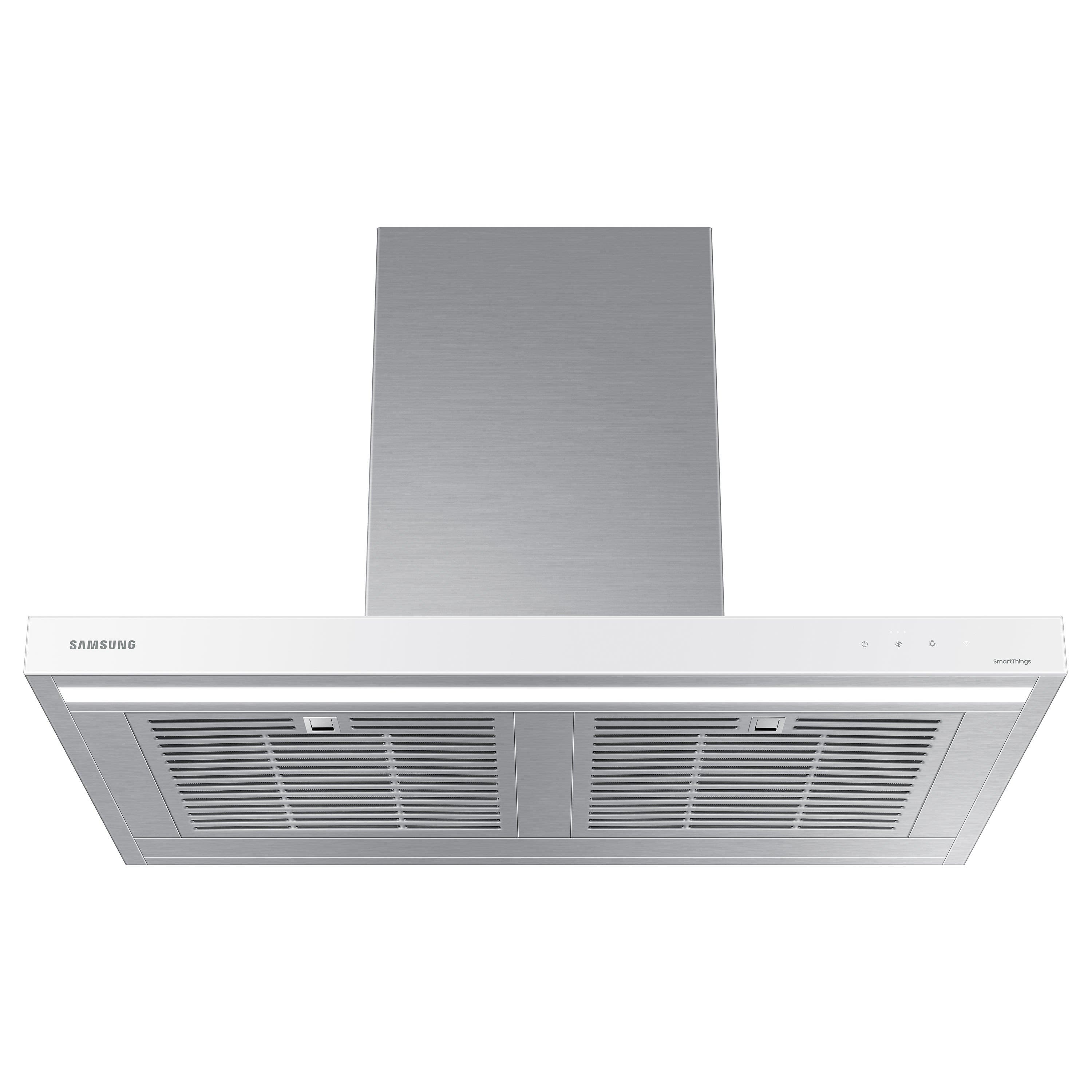 Samsung NK36CB600W12 Clean White Panel, Stainless Steel Duct