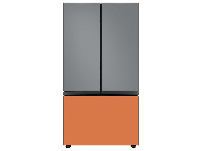 Samsung RAF18DU331 BESPOKE 4-Door French Door Top Panel: Grey Glass