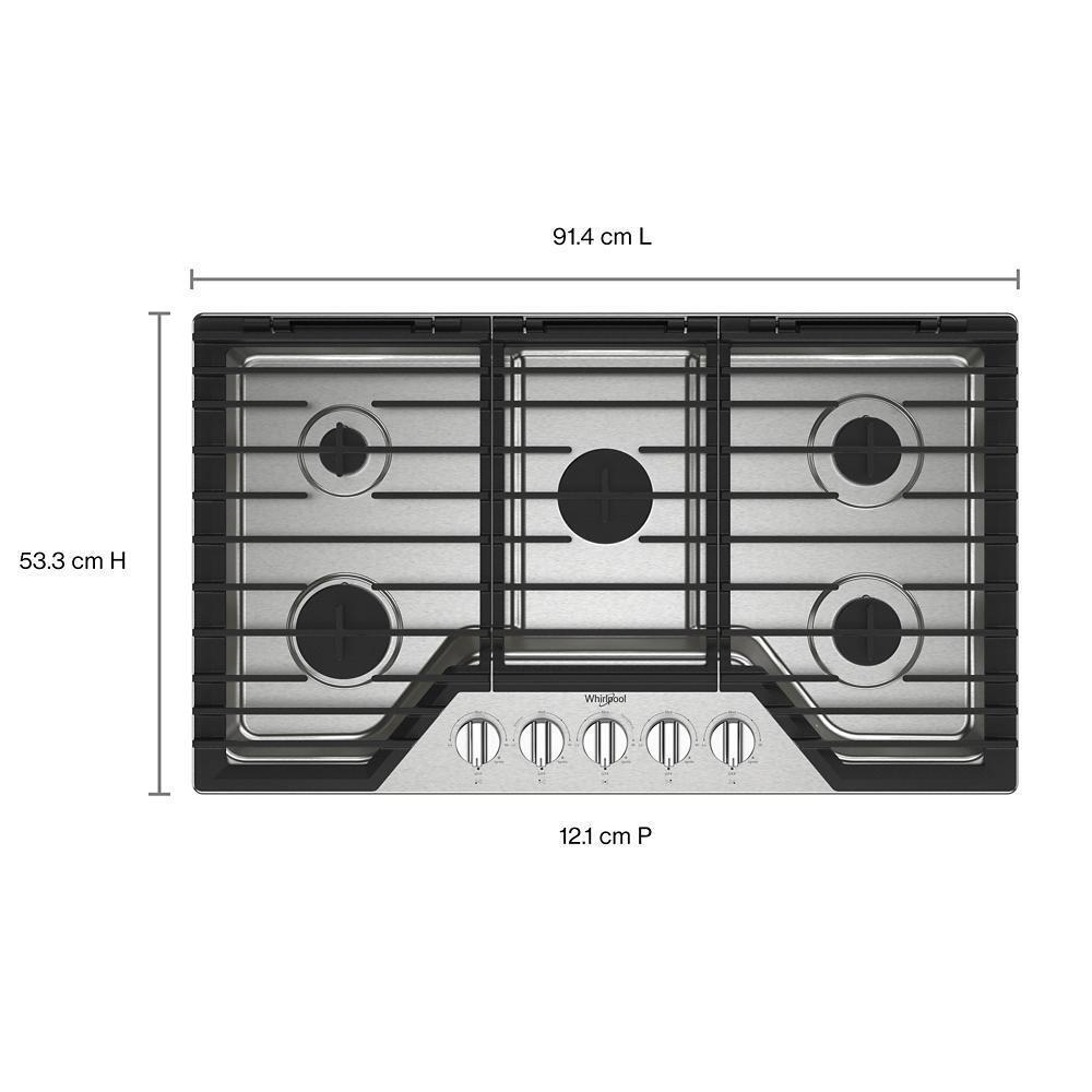 Whirlpool WCGK5036PS Stainless Steel