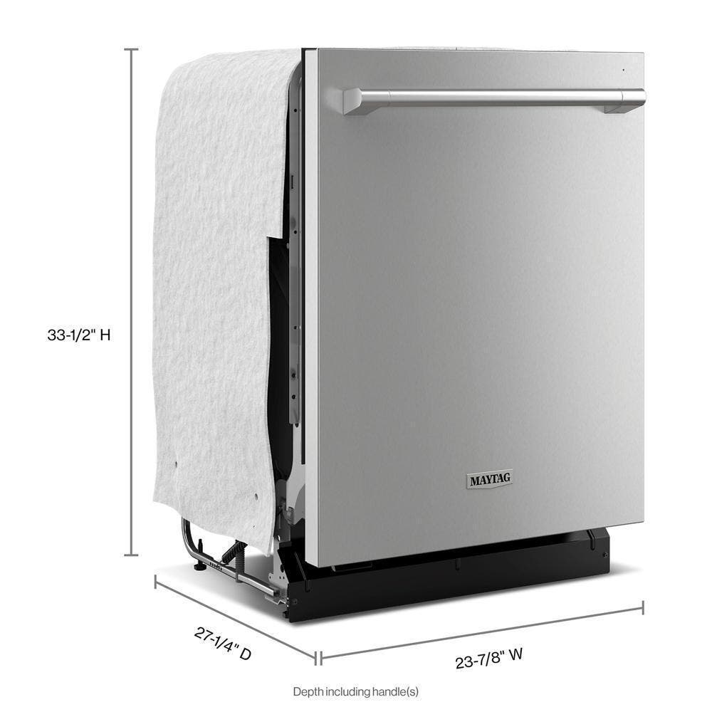 Maytag MDTS4224PZ Fingerprint Resistant Stainless Steel