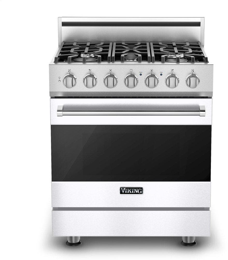 Viking RVGR33025BWH White, Natural Gas