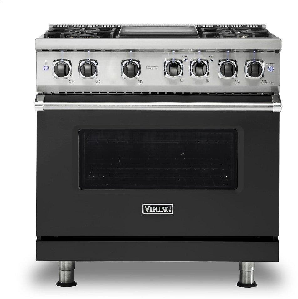 Viking VDR5364GCSLP Cast Black, Liquid Propane
