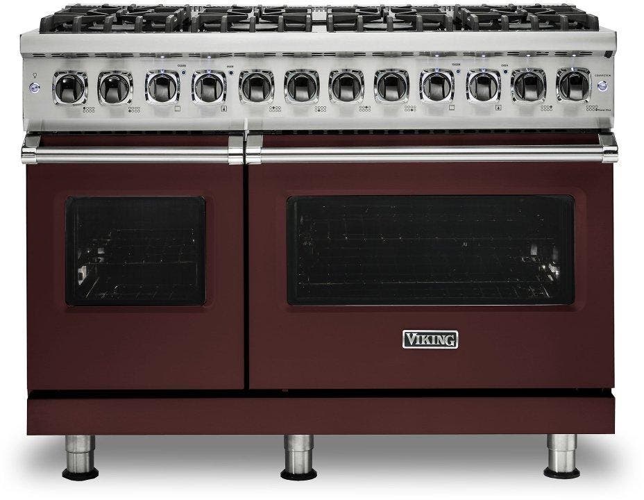 Viking VDR5488BKA Kalamata Red, Natural Gas