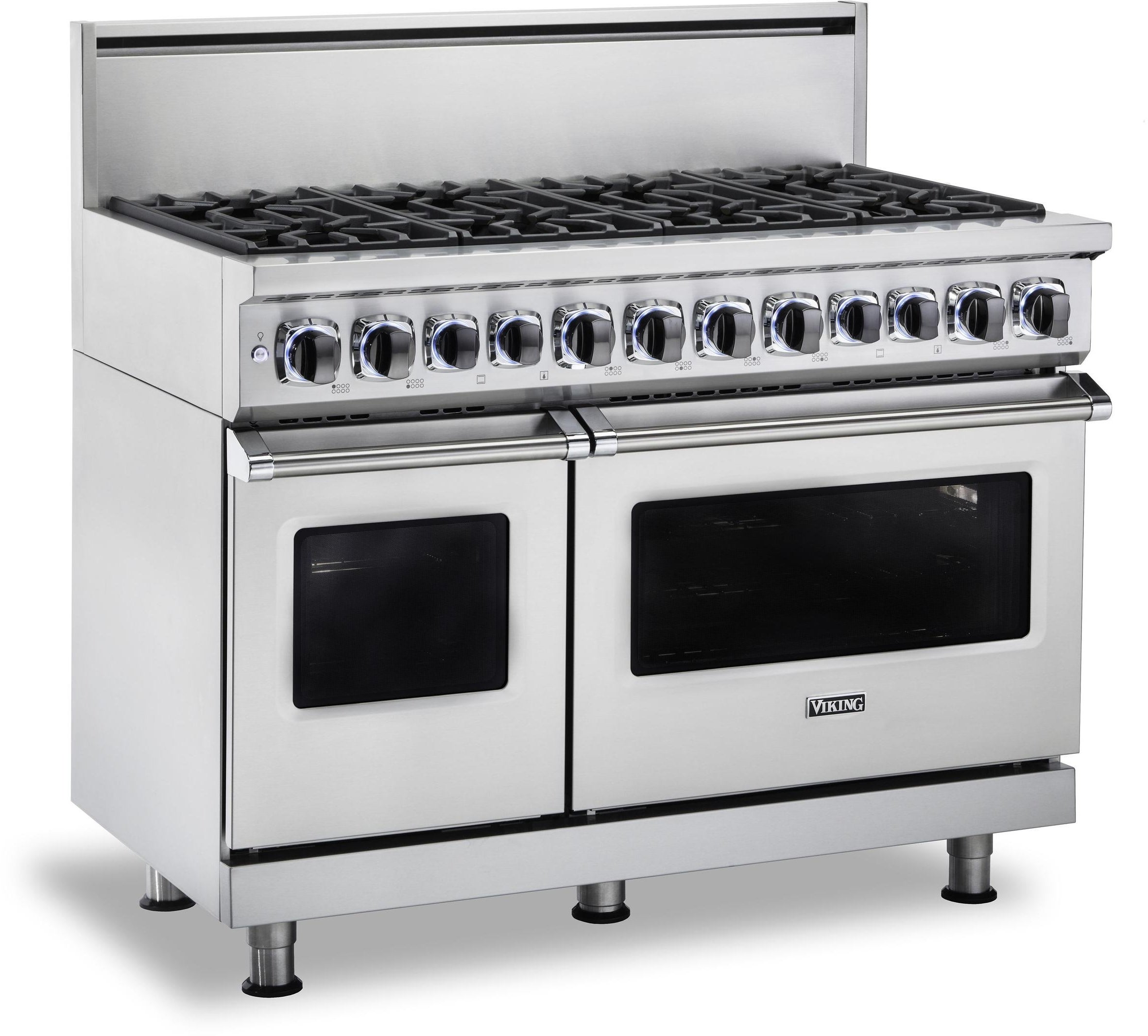 Viking VDR74826GSS 48 Inch Freestanding Dual Fuel Range Stainless