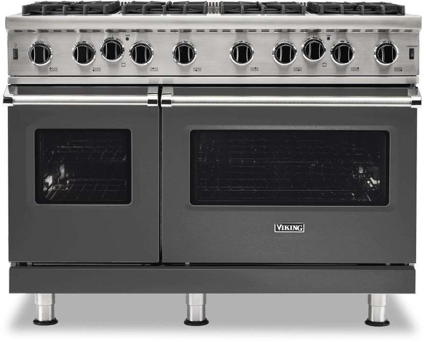 Viking VGIC54828BDG 48 Inch Wide 24 Inch D. Gas Open Burner Range With...