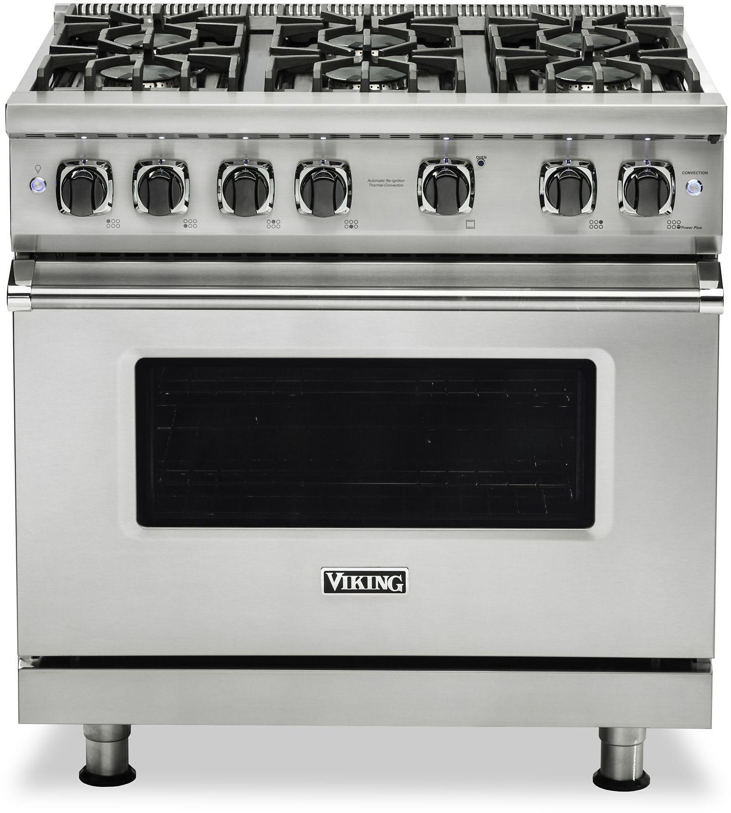 Viking VGR5364GFW Frost White, Natural Gas